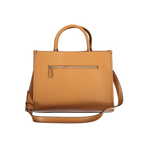 Guess Jeans Brown Polyethylene Handbag - Image 2