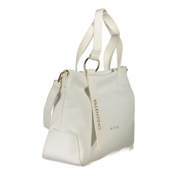 Valentino Bags White Polyethylene Handbag - Image 3