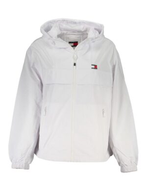 Tommy Hilfiger White Polyamide Jackets & Coat