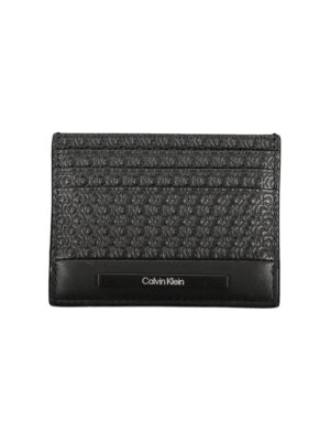 Calvin Klein Sleek Black Contrast Card Holder