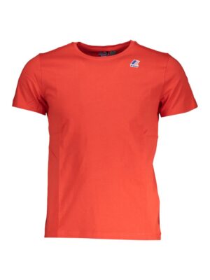 K-WAY Pink Cotton Men T-Shirt
