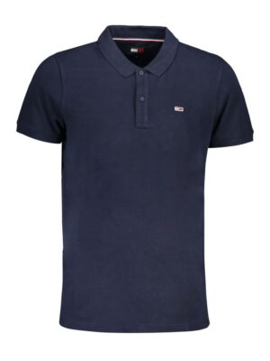 Tommy Hilfiger Blue Cotton Polo Shirt