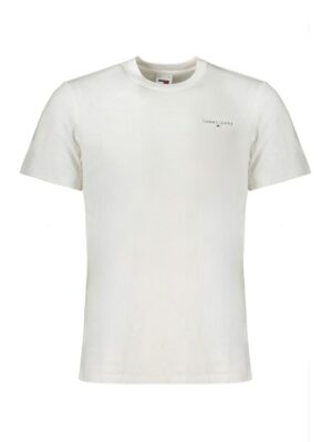 Tommy Hilfiger White Cotton Men T-Shirt