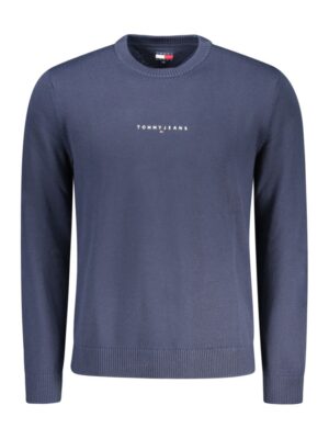 Tommy Hilfiger Blue Polyester Men Sweater