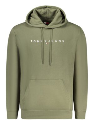 Tommy Hilfiger Green Cotton Men Sweater