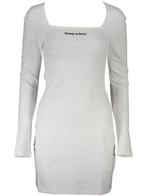 Tommy Hilfiger White Elastane Dress