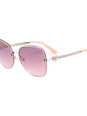 Guess Gold Metal Sunglasses