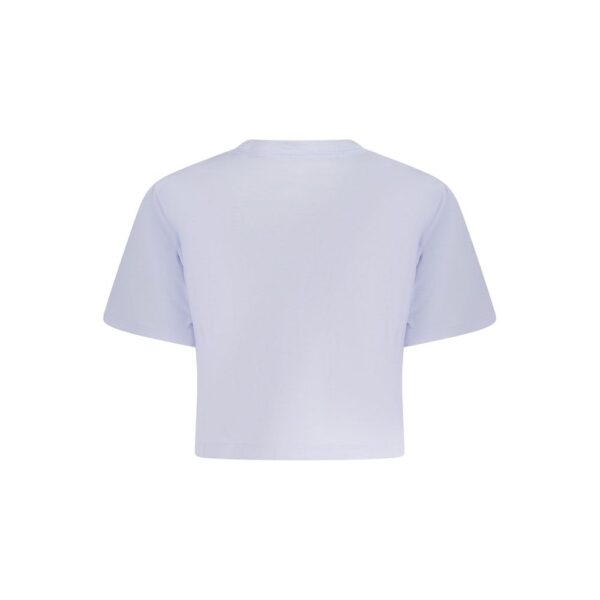 Converse Purple Cotton Women T-Shirt - Image 2