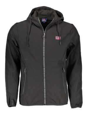 Norway 1963 Black Polyester Men's Jacket