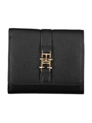 Tommy Hilfiger Black Polyethylene Women Wallet