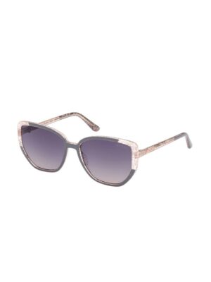 Guess Jeans Gray Injected Women Sunglass