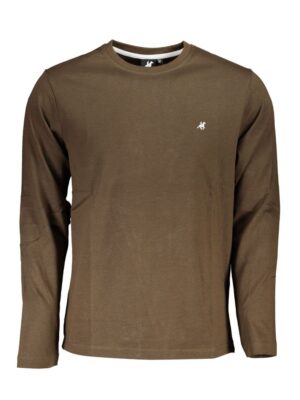 U.S. Grand Polo Brown Cotton T-Shirt