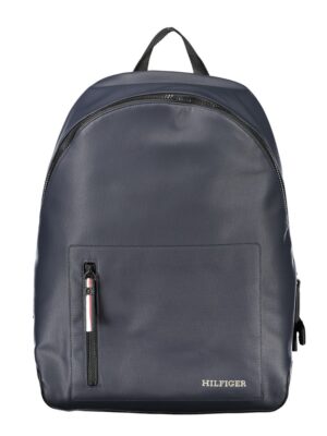 Tommy Hilfiger Blue Polyethylene Men Backpack