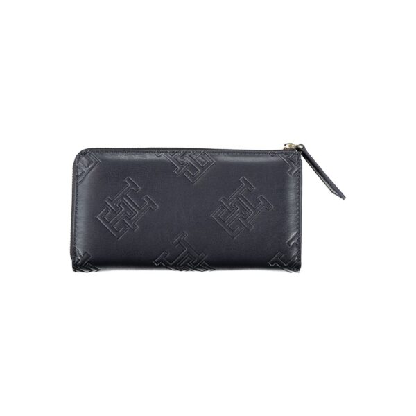 Tommy Hilfiger Elegant Blue Zip-Around Wallet - Image 2