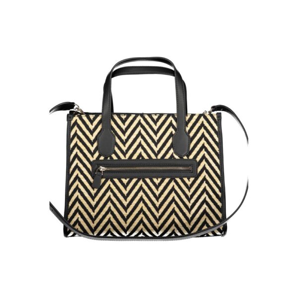 Guess Jeans Black Cotton Handbag - Image 2