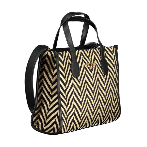 Guess Jeans Black Cotton Handbag - Image 3