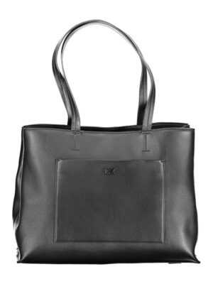 Calvin Klein Black Polyester Handbag