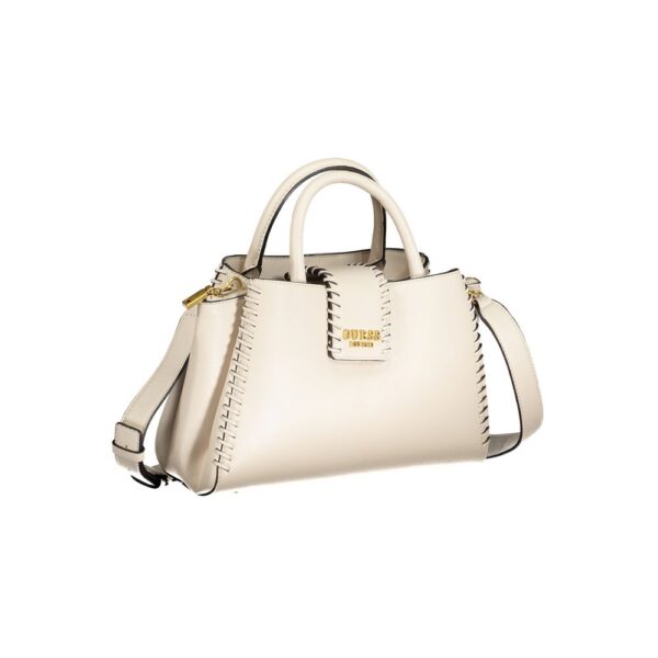 Guess Jeans Beige Polyethylene Handbag - Image 3