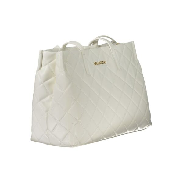 Valentino Bags White Polyethylene Women Handbag - Image 3