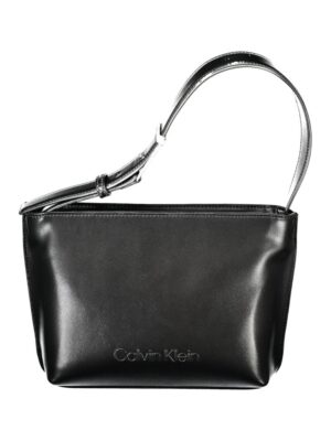 Calvin Klein Black Polyester Women Handbag