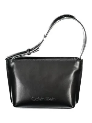 Calvin Klein Black Polyester Women Handbag