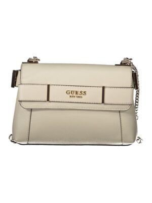 Guess Jeans Beige Polyethylene Women Handbag
