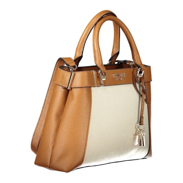 Guess Jeans Brown Cotton Women Handbag - Image 3