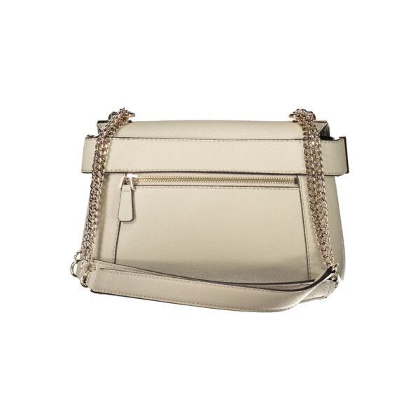 Guess Jeans Beige Polyethylene Women Handbag - Image 2