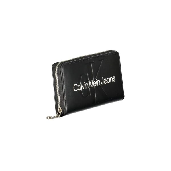Calvin Klein Black Polyethylene Women Wallet - Image 3