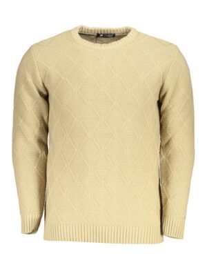 U.S. Grand Polo Elegant Diamond Pattern Crew Neck Sweater
