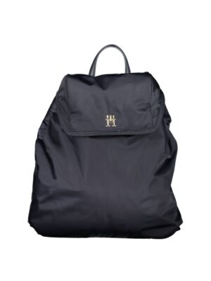 Tommy Hilfiger Blue Polyester Women Backpack