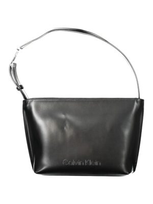 Calvin Klein Black Polyester Women Handbag