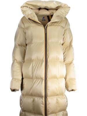 K-WAY Beige Polyester Jackets & Coat