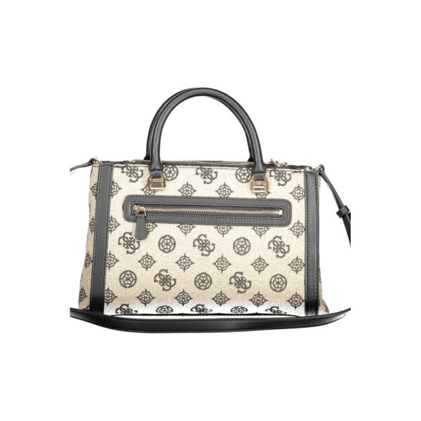 Guess Jeans Black Cotton Handbag - Image 2