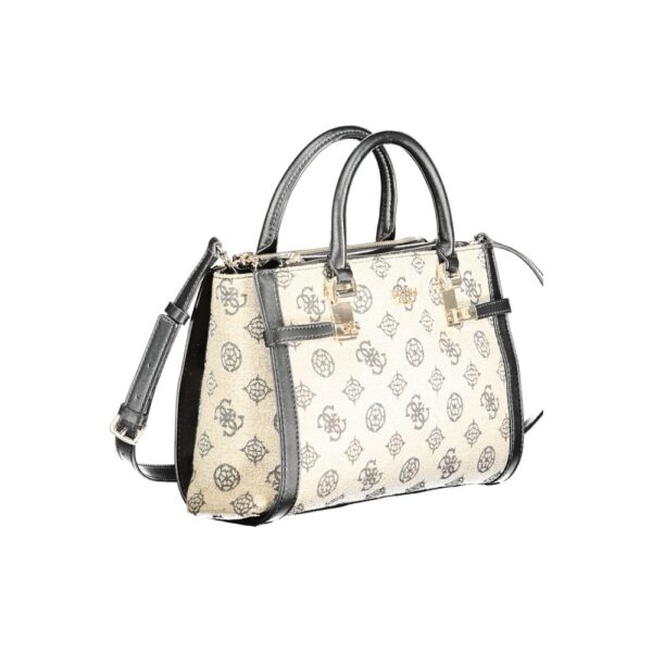 Guess Jeans Black Cotton Handbag - Image 3