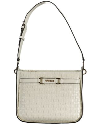 Guess Jeans White Polyethylene Handbag