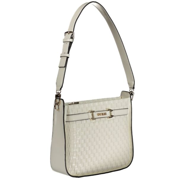 Guess Jeans White Polyethylene Handbag - Image 3