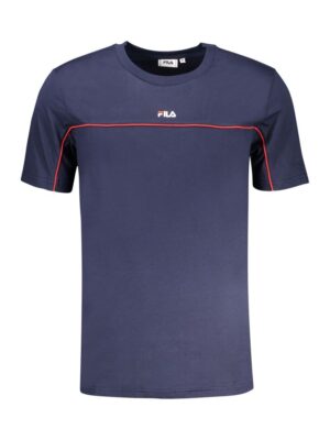 Fila Blue Cotton Men TShirt