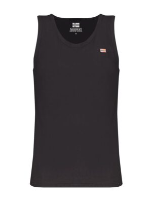 Norway 1963 Black Cotton Shirt