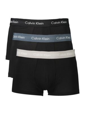 Calvin Klein Black Cotton Men Boxer Underwear Trio Pack