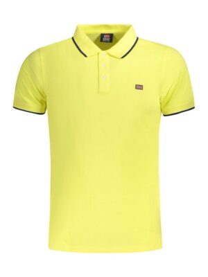 Norway 1963 Yellow Cotton Men Polo Shirt