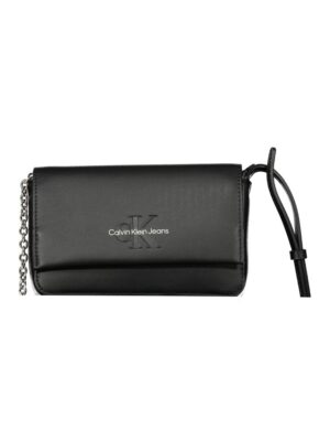 Calvin Klein Black Polyester Women Handbag