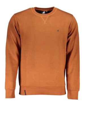 U.S. Grand Polo Brown Cotton Sweater