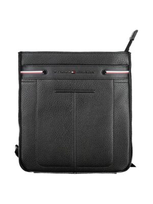 Tommy Hilfiger Black Polyethylene Men Shoulder Bag