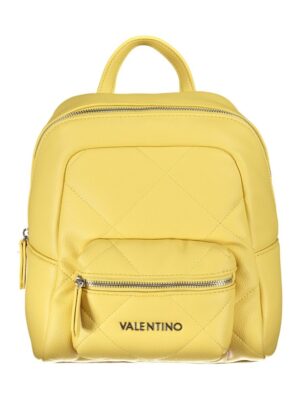Valentino Bags Yellow Polyethylene Backpack