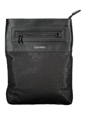 Calvin Klein Eco-Conscious Sleek Black Shoulder Bag