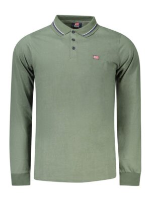 Norway 1963 Green Cotton Men Polo Shirt