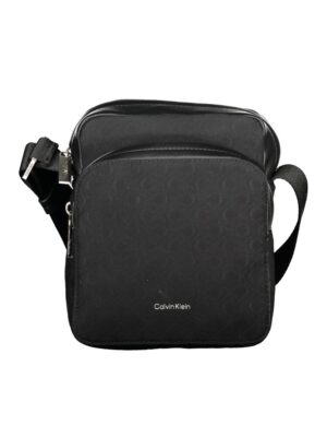 Calvin Klein Black Polyester Men Shoulder Bag