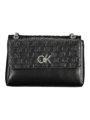 Calvin Klein Black Polyester Handbag