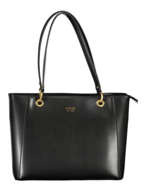 Guess Jeans Black Polyethylene Handbag